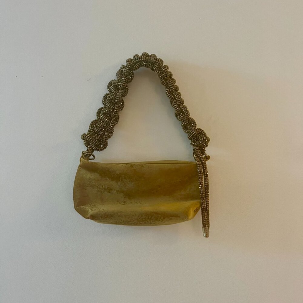 Brand New, Never Used Kara Crystal Cobra Velvet Pouch